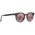 Maui Jim sunglasses with burgundy frame, mauve lenses, round oversized style