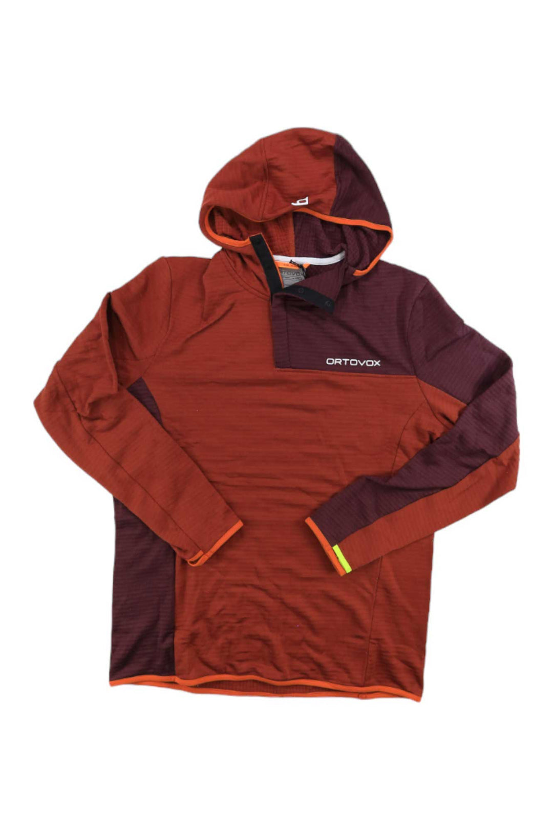 Ortovox Mens Fleece Light Grid Sn Hoody Ortovox