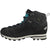 The Hanwag Women's Makra Light Lady GTX Shoes in grey feature a rugged tread, metal eyelets, padded ankle collar, and Gore-Tex lining, inspired by Vibram sole trekking shoes; shown from the side against a white background.
