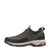 The Garmont Dragontail WMS Grey Casual Shoes feature dark gray uppers with black and red accents, black laces, a white and black sole, and a heel pull tab, shown on a white background.