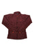 Women’s insulated puffer jacket, deep heather, front zip with chest logo and hand pockets