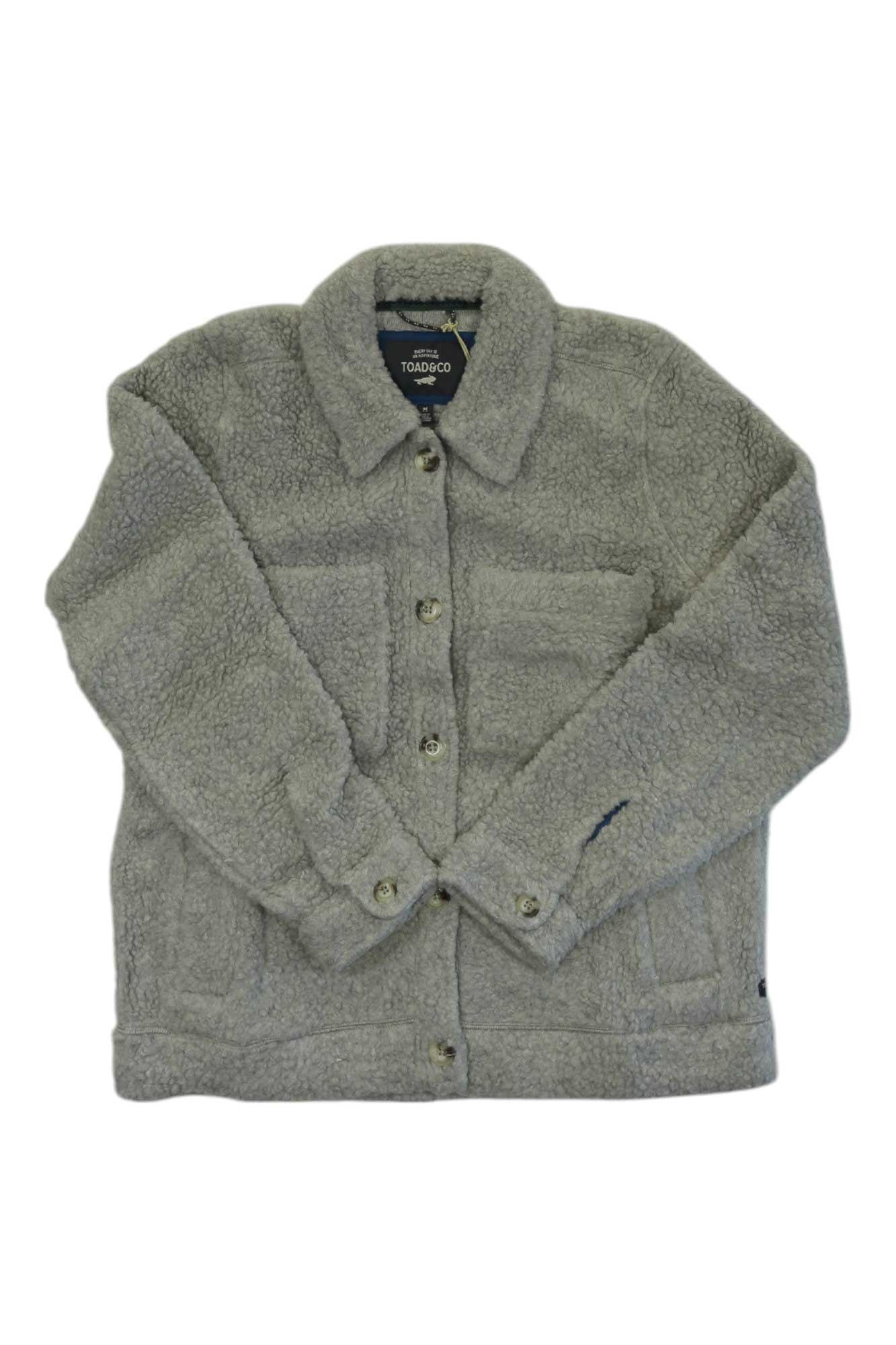 Toad & Co Womens Sespe Sherpa Shirt Jacket Toad & Co