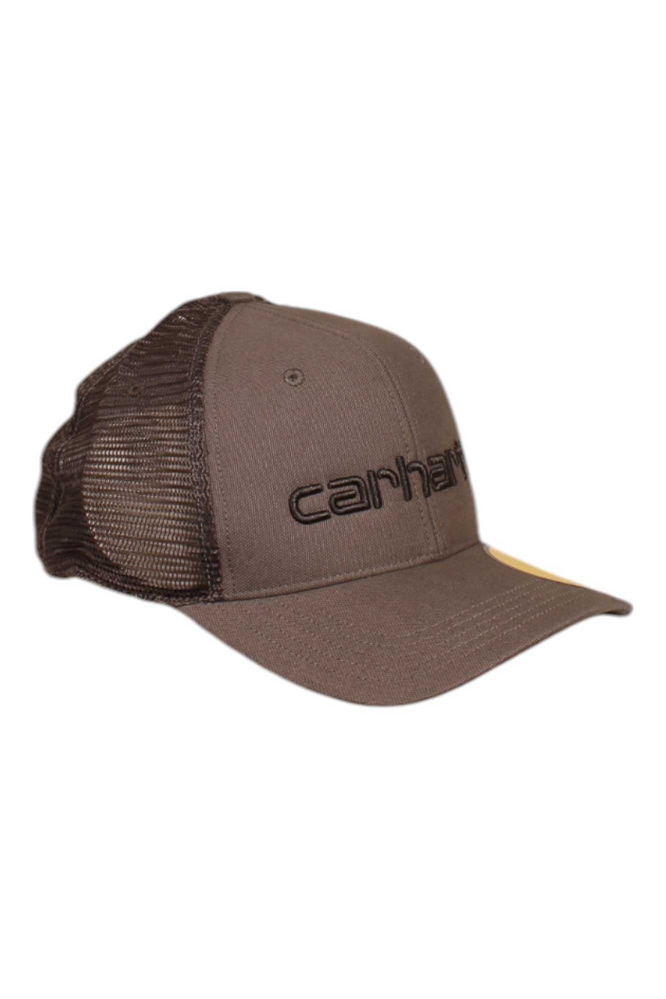 Carhartt Mens Canvas Mesh-Back Logo Graphic Cap Carhartt