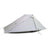 The Six Moon Designs Owyhee Tarp is an ultralight, single-person gray backpacking tent with a low-profile, sloped design for 360-degree protection, single entrance, and easy setup using guy lines and stakes.