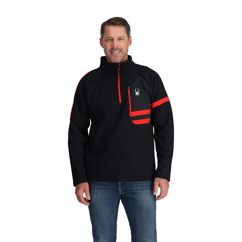 Spyder Mens Wengen Bandit 1/2 Zip Top Spyder