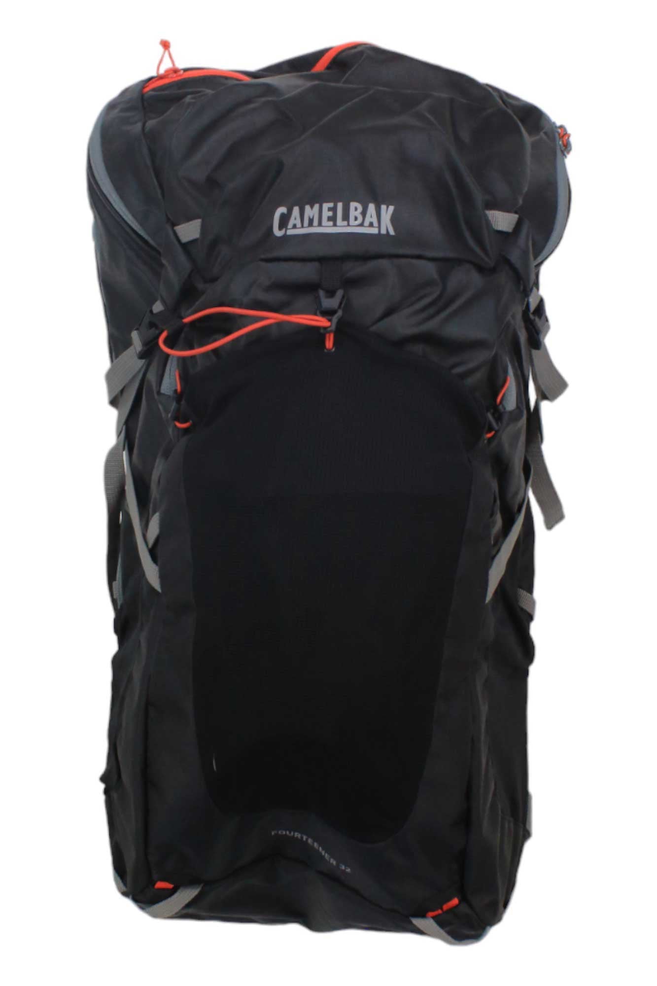 CamelBak Fourteener 32L backpack in black with red accents