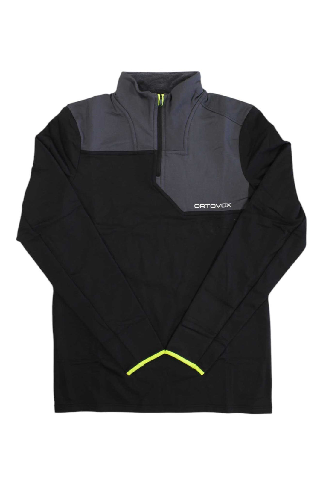 Ortovox Mens Fleece Light Zip Neck Pullover Ortovox