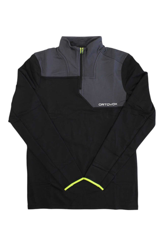 Ortovox Mens Fleece Light Zip Neck Pullover Ortovox