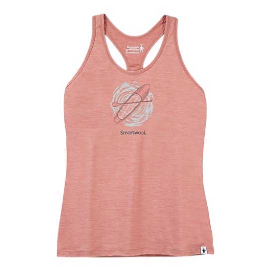 Smartwool Womens Merino Sport 150 Paddleboard Adventure Graphic Tank Smartwool