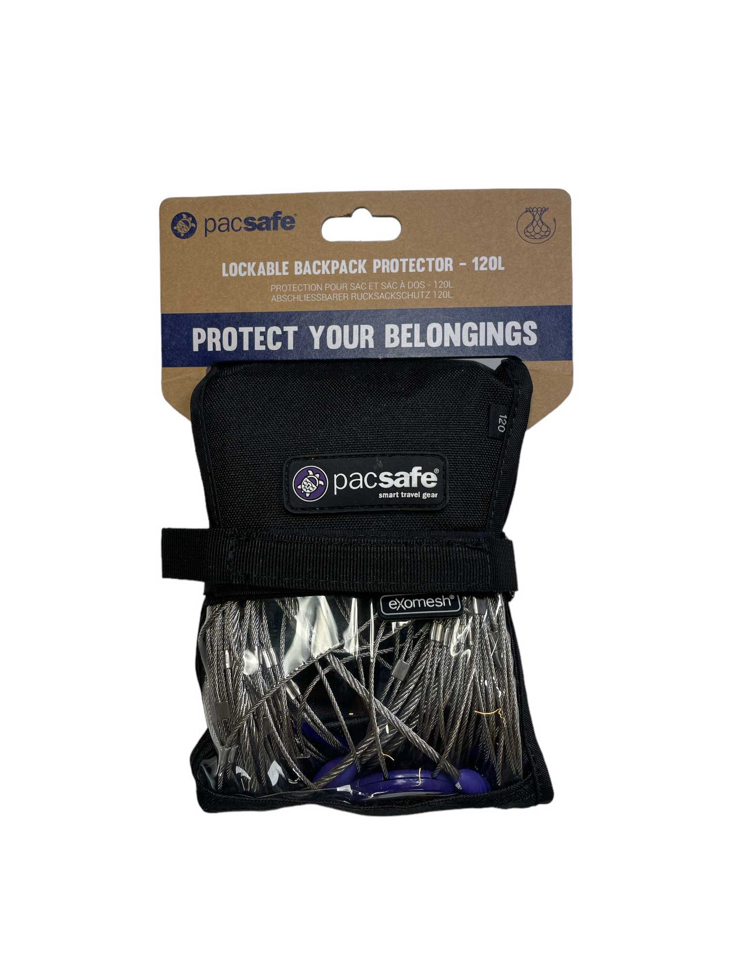 Pacsafe Anti-Theft Backpack & Bag Protector Pacsafe