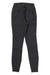 Women's high-rise active hybrid tights, dark charcoal gray with zip pocket details