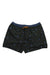 The Marmot Men’s Juniper Springs 5 Inch Short features a blue waistband, orange drawstring, UPF 50 protection, and a subtle blue tree and tent print—ideal hiking shorts for outdoor adventures.
