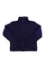 The Womens Roice 1/2 Zip is a navy blue, long-sleeve fleece pullover with a quilted texture and quarter-zip collar, displayed flat on a white background.
