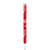 The G3 Escapist Universal Skin-100MM is a long, narrow red accessory with a swirling white geometric pattern, shown vertically on a white background. This lightweight design ensures easy display and handling.