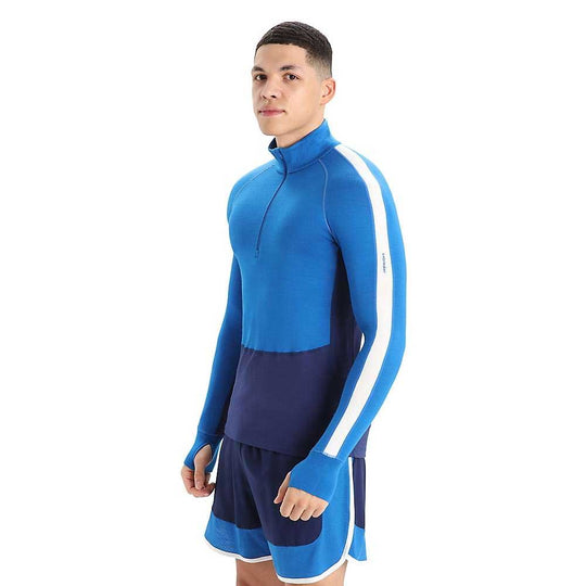 Icebreaker Mens 260 Zoneknit LS Half Zip Top Icebreaker