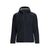 Black men's Rogue hoodie with attached hood and full-length front zipper