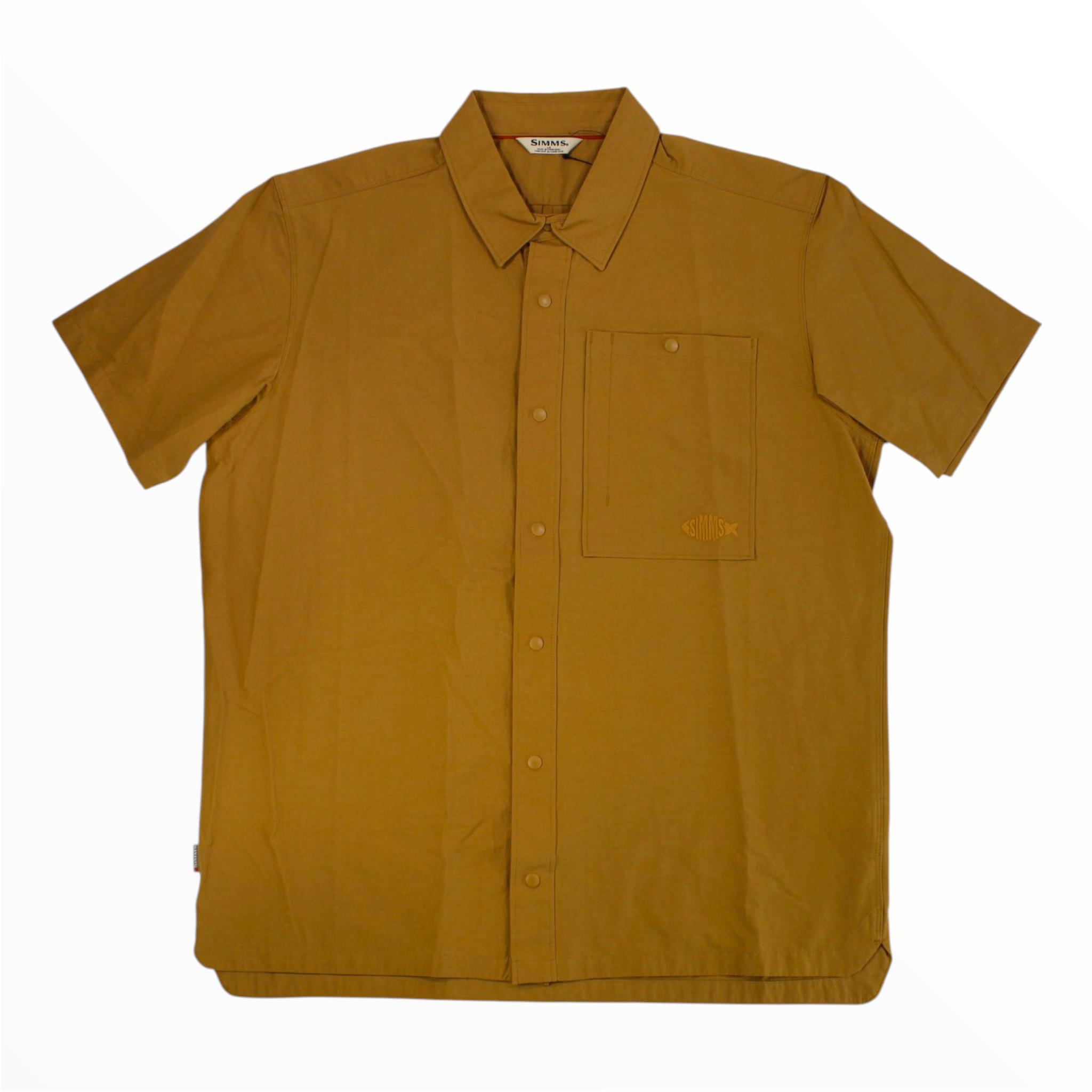Simms Mens Tailout Perforated SS Shirt