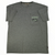 Men's heather gray lightweight pocket T-shirt with chest logo
