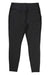 The North Face Womens Bridgeway Hybrid Tight features black athletic leggings with a high waistband, side pockets, and a fitted, tapered leg. Stretchy, smooth fabric makes them perfect for sports or casual wear.