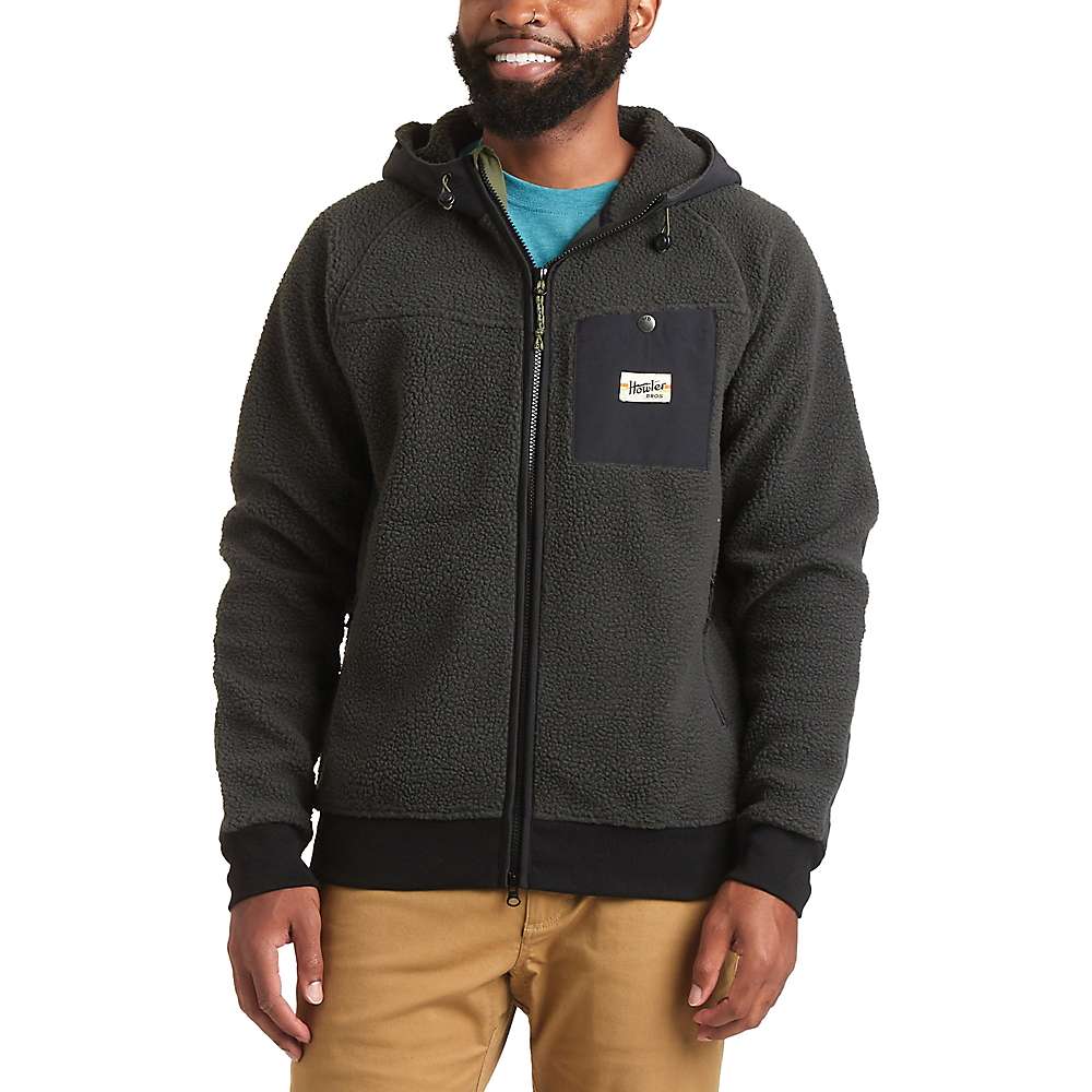 Howler Brothers Mens Chisos Fleece Parka Howler Brothers