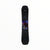 The YES Sender Xtrm Snowboard is a black all-mountain board with a vibrant center graphic of a red astronaut on a moon-like surface, set against a purple-blue starry space background, featuring its responsive camber profile.