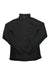 Men's charcoal quarter-zip fleece pullover with stand collar and Rab logo