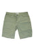 The Carve Designs Womens Oahu 10 Inch Short in light green is made from organic cotton corduroy, featuring front and back pockets, belt loops, button closure, and a gently worn look for easygoing style.