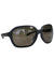 Smith Whitney Polarized Sunglasses feature oval dark tinted lenses and a thick matte wraparound frame, shown on a plain white background. The Smith logo appears on the left arm.