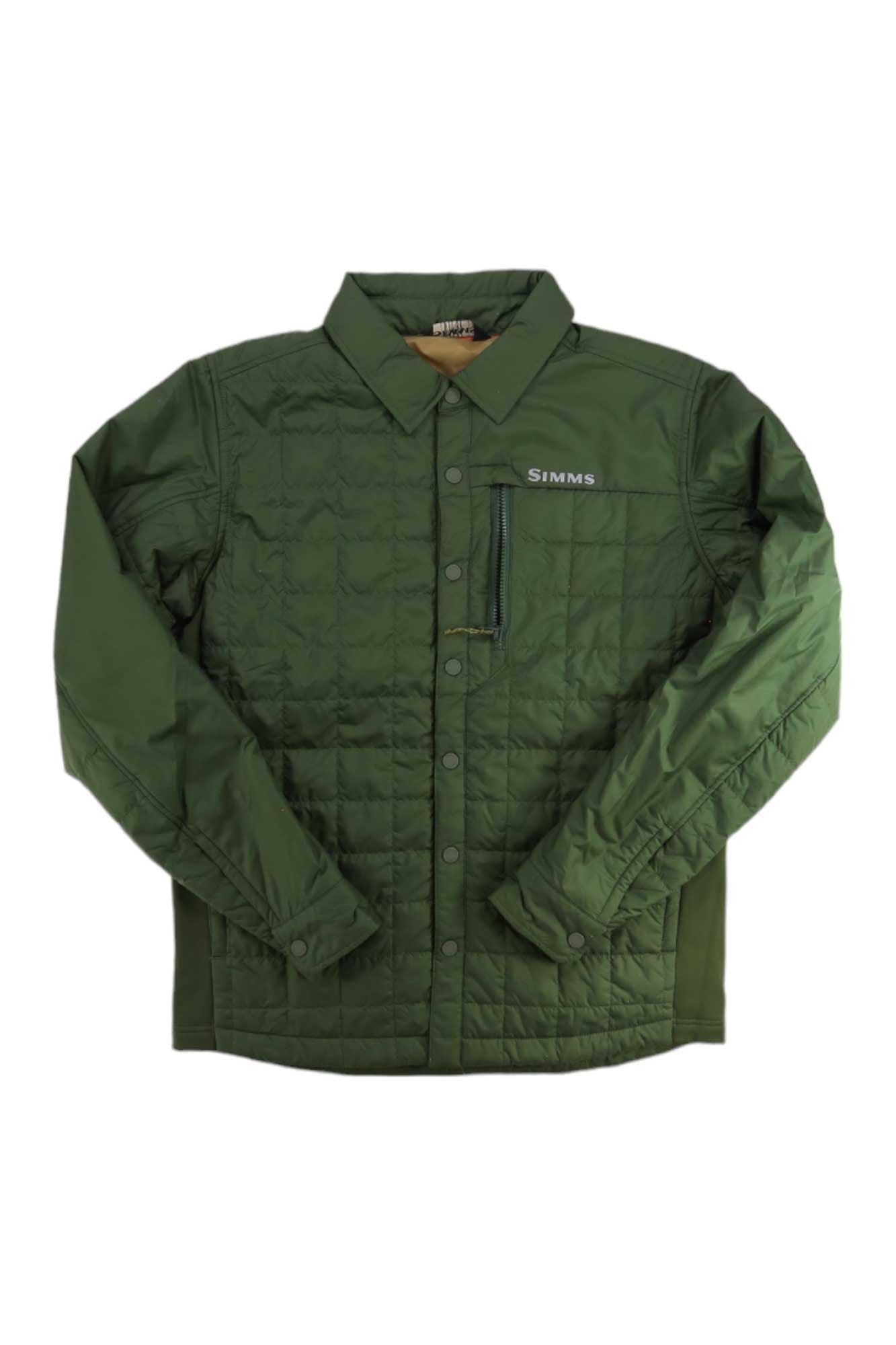 Simms Mens Fall Run Hybrid Shacket Simms