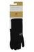Black stretch gloves with Mammut logo on cuff and palm