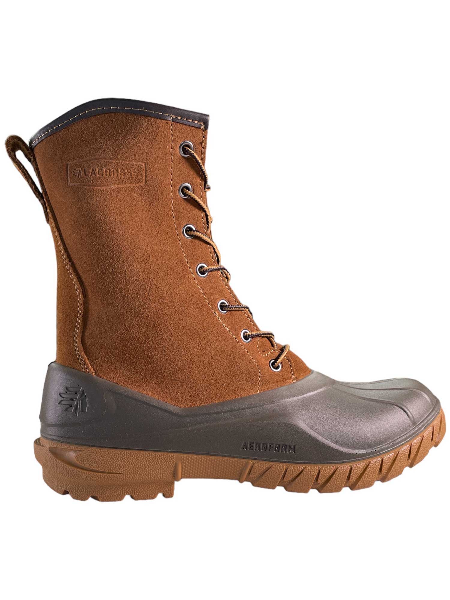Lacrosse Mens Aero Timber Top 10IN Boot Lacrosse