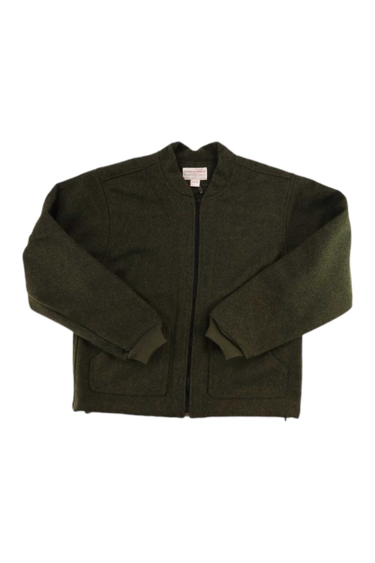 ジャケット・アウター FILSON ITALY MACKINAW WOOL BOMBER JACKET Vintage Filson mackinaw wool jacket liner. Zip closure