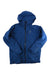 The Black Diamond Mens Recon Stretch Insulated Shell Jacket is a blue, waterproof shell with a hood, front zipper, side and sleeve zippered pockets, and a chest logo—perfect insulation for backcountry skiing adventures.