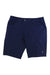 Club Ride Men's MTN Surf 12 Inch Short in navy blue, featuring front pockets, button and zipper fly. Laid flat on a white background. Water-resistant, comfortable fit—perfect for biking adventures.
