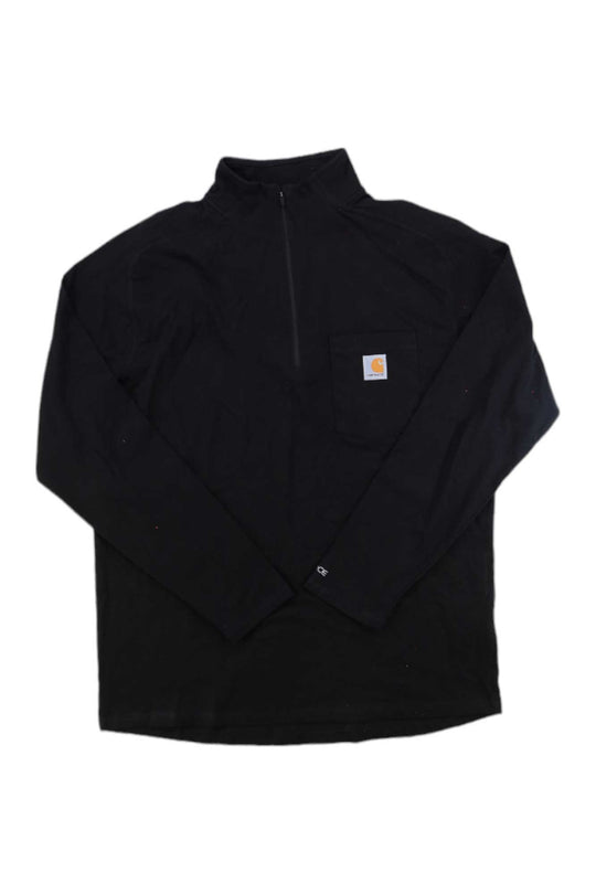Carhartt Mens Force Relaxed-Fit Midweight LS 1/4 Zip Pocket T-Shirt Carhartt