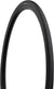 The Teravail Telegraph Road Tire, with a reinforced 120tpi casing, is a sleek black road bicycle tire designed for tubeless reliability, shown upright against a white background.