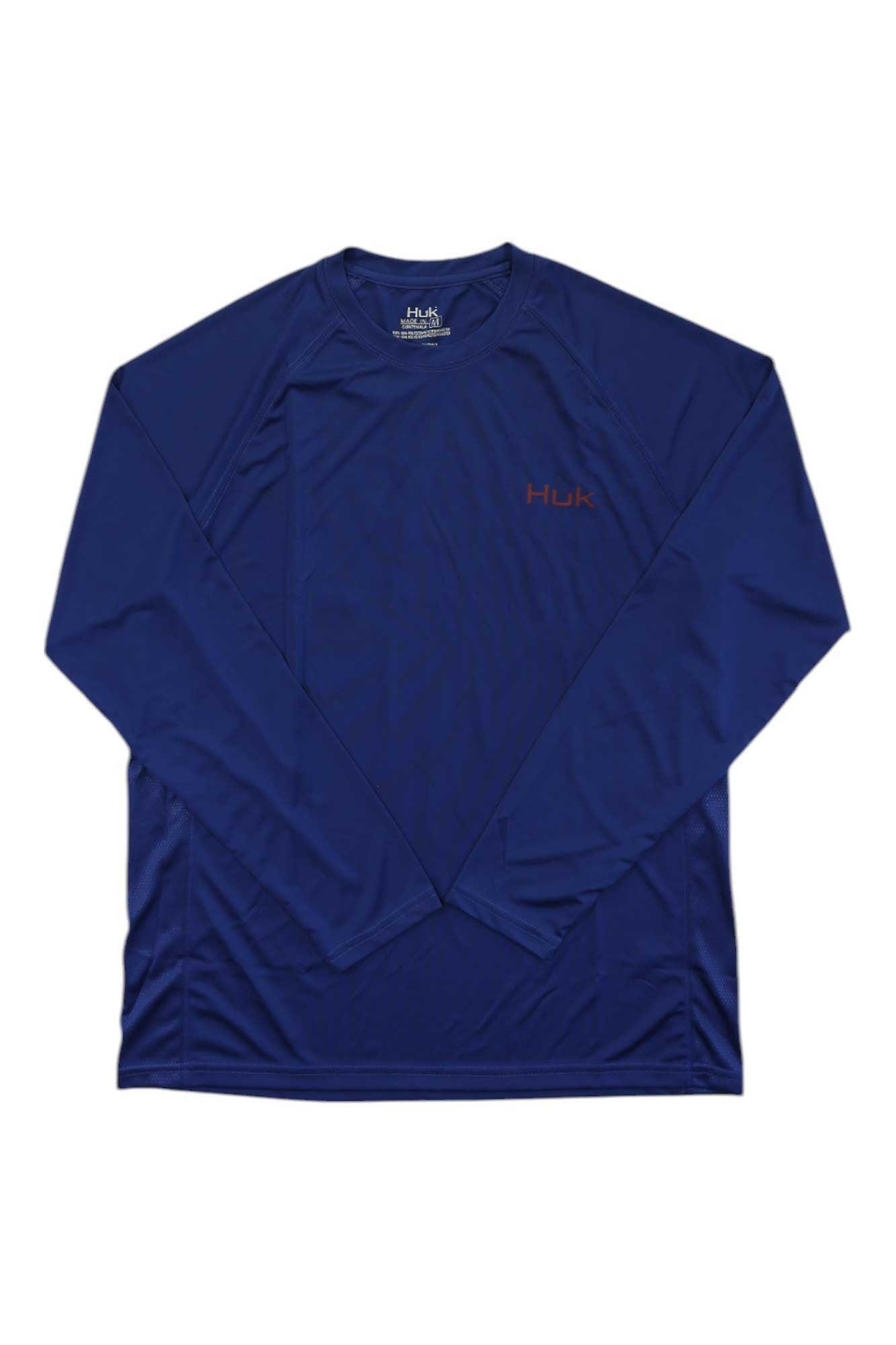 Huk Mens KC Flag Fish Pursuit Top Huk