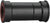 The Truvativ GXP BB86 Stainless Steel Bottom Bracket Road is a cylindrical black bottom bracket with a red inner ring on the left side, smooth surface, and flanged ends, shown against a white background.