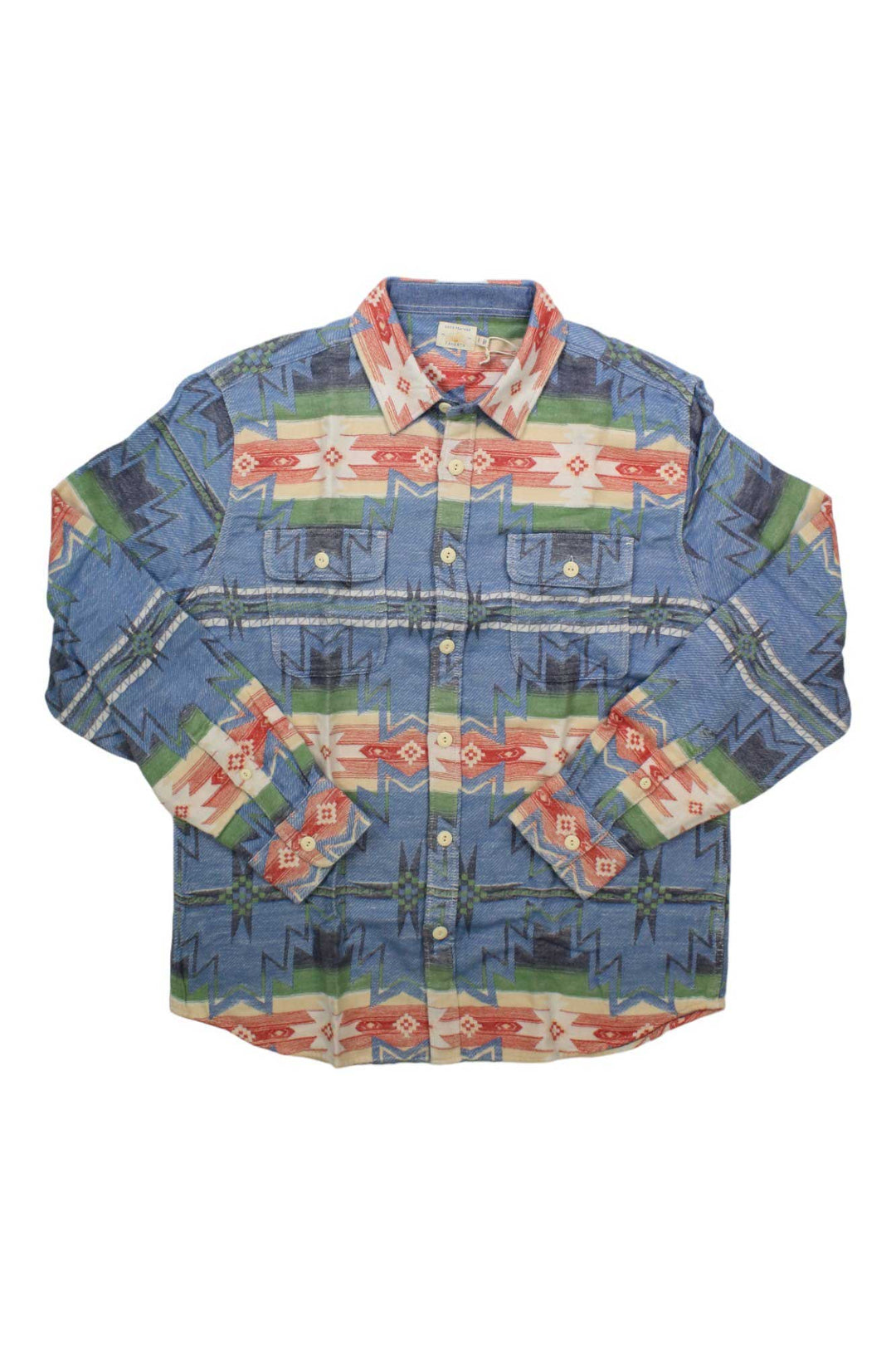 Faherty Mens DGF Canyon Overshirt Faherty