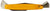 The yellow Serfas ST-15I C02 Inflator Tool features several silver multitool attachments extending from both ends.
