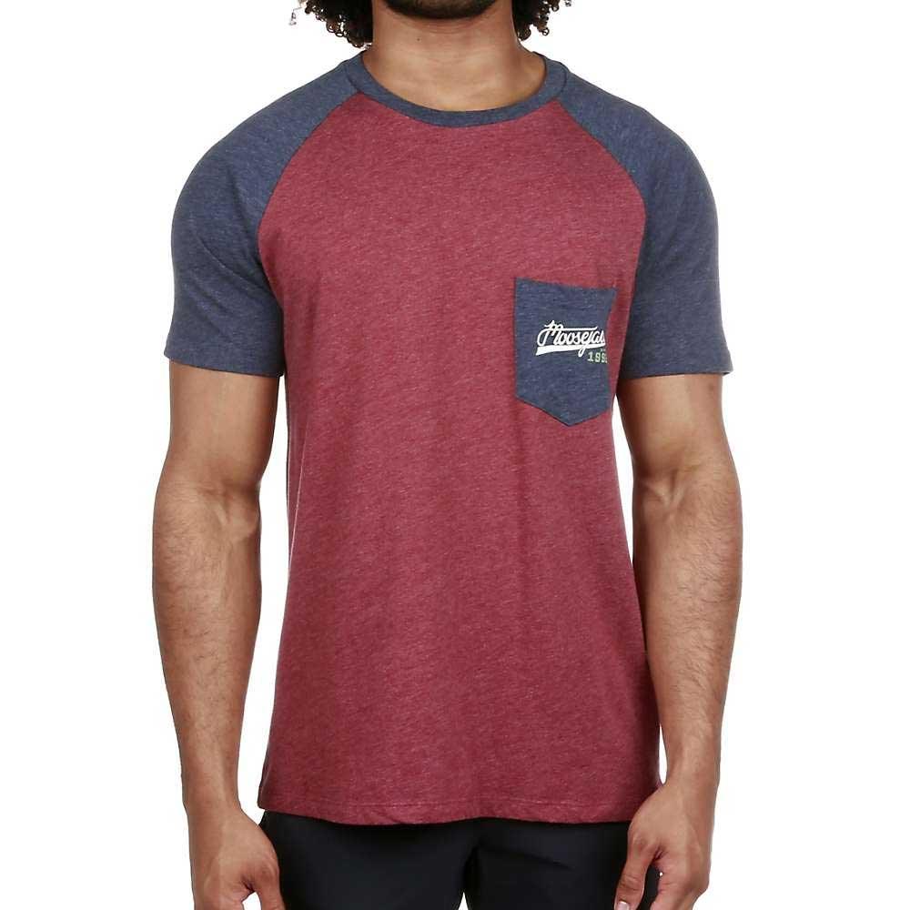 Moosejaw Mens Caramel Corn Raglan SS Pocket Tee Moosejaw