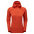 The Montane Women's Protium Lite Midlayer Hooded Fleece in Eclipse Blue is a lightweight, moisture-wicking outdoor jacket for women with a subtle textured pattern, fitted sleeves, long sleeves, hood, and half-zip front.