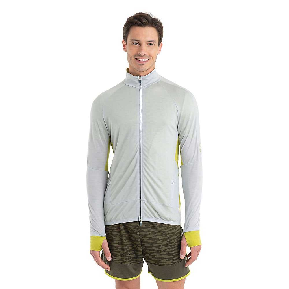 Icebreaker Mens ZoneKnit LS Zip Jacket Icebreaker