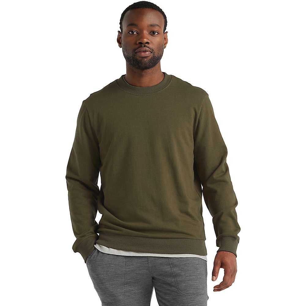 Icebreaker Mens Central LS Sweatshirt Icebreaker