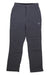 Kids hiking lined pants, dark gray, elastic waist, button fly, cargo pocket detail