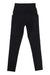 The Arcteryx Womens Essent High-Rise 26 Inch Legging in black, shown laid flat with the back side facing up.