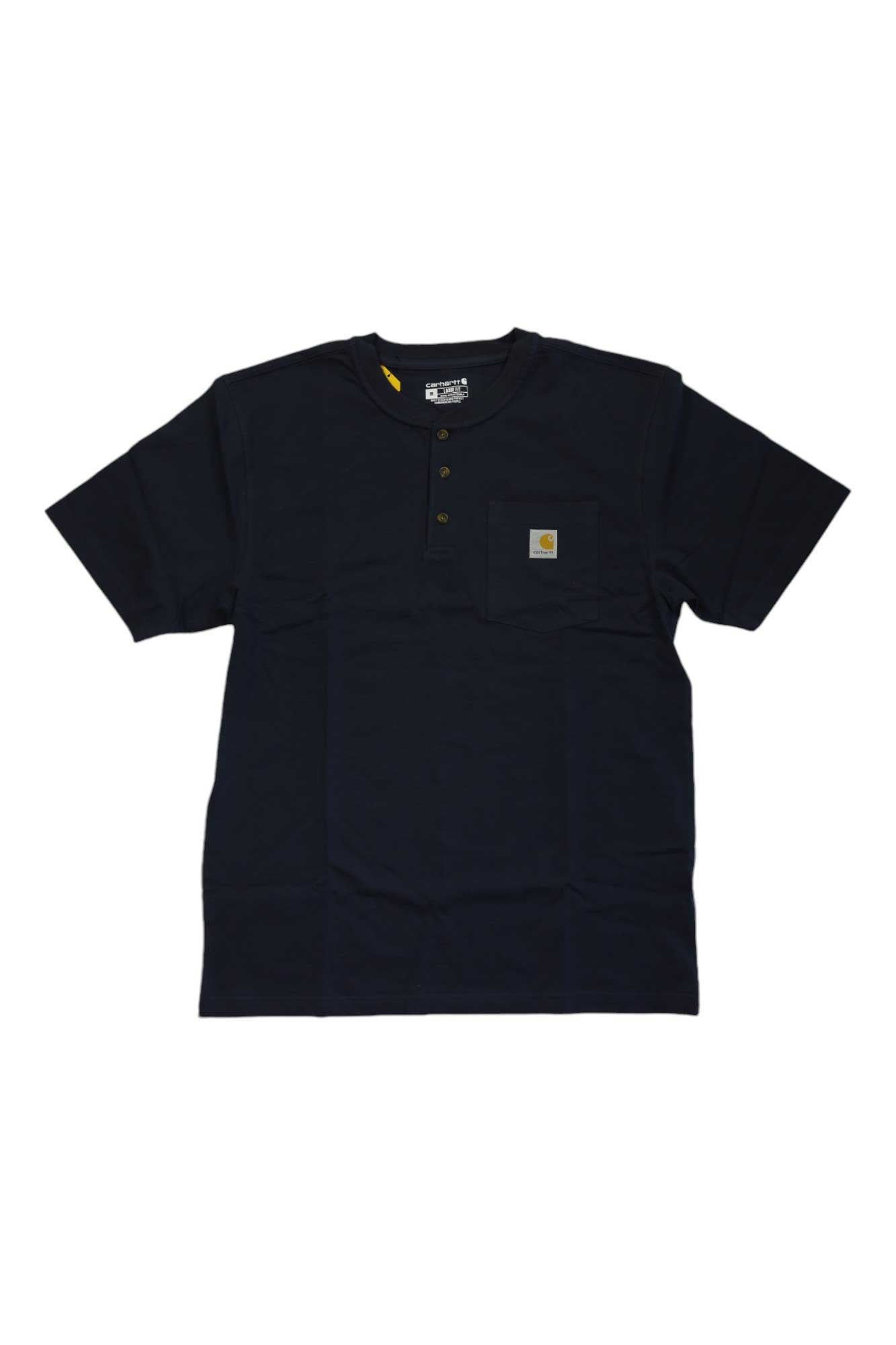 Carhartt Mens Workwear Pocket SS Henley Top Carhartt