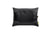 The Nemo Fillo Elite Pillow, a rectangular black camping pillow with a central mesh panel and small attached valve for inflation or adjustment, is shown against a white background—perfect as an ultralight backpacking pillow.