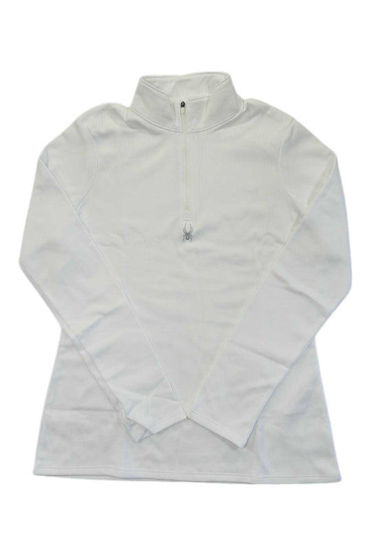 Spyder Womens Tempting Zip T-Neck Top Spyder