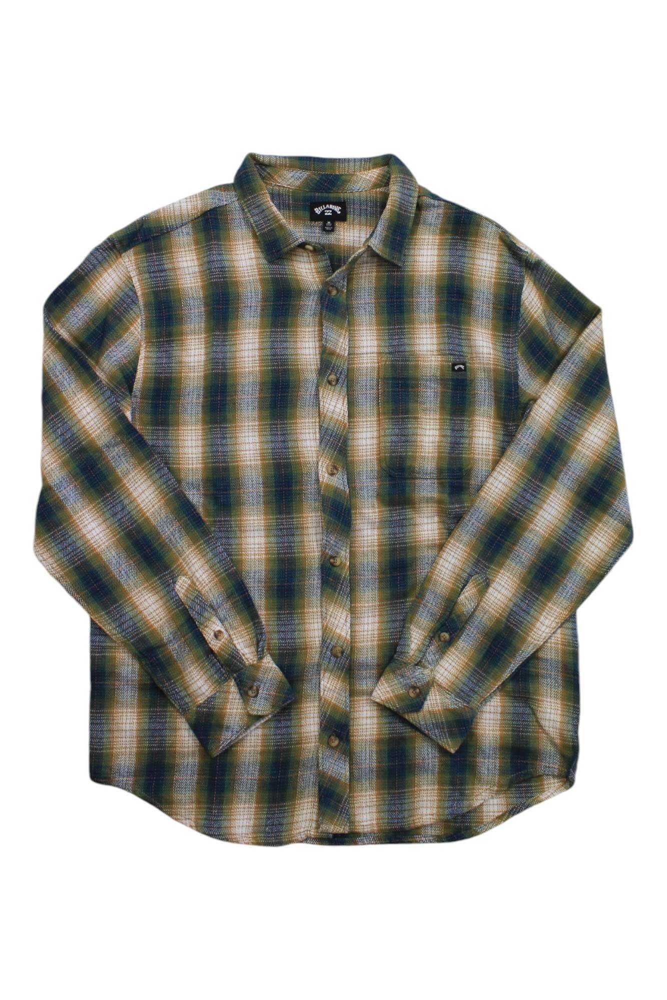Billabong Mens Coastline Flannel Shirt Billabong